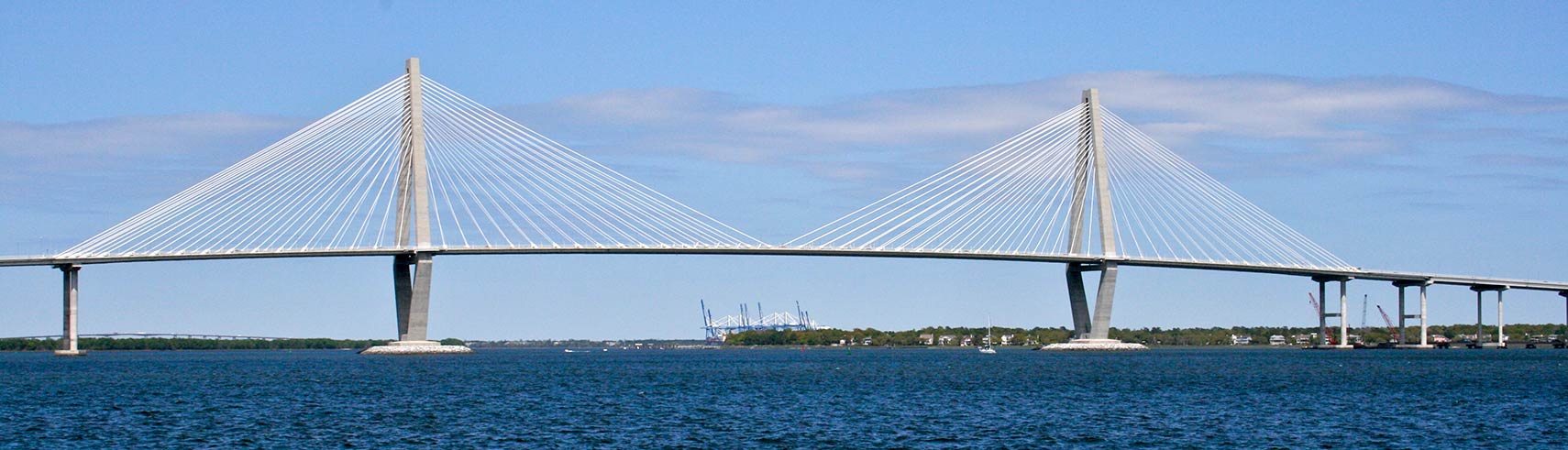 Arthur Ravenel Jr. Bridge over the Cooper River, Charleston, Mount Pleasant, SC