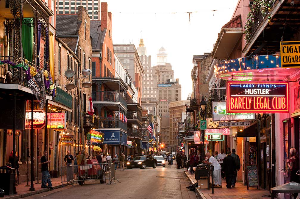 Bourbon Street, New Orleans, Louisiana
