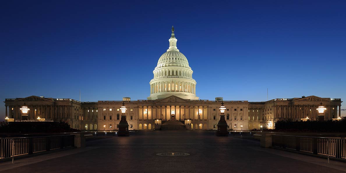 East facade of the United States Capitol