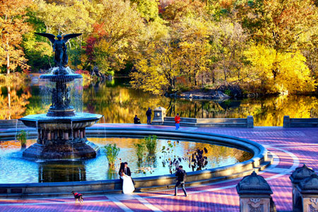 Bethesda Terrace and Fountain, Central Park, New York City