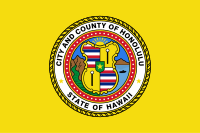 Honolulu, Hawaii Flag