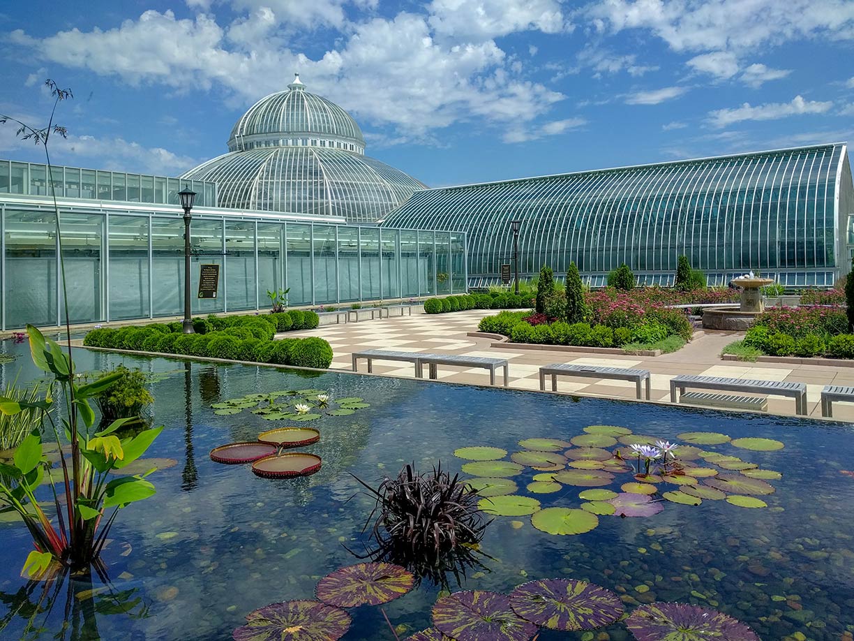 Conservatory at Como Park in Saint Paul