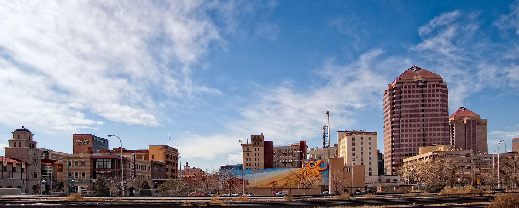 Downtown Albuquerque, largest city in New Mexico