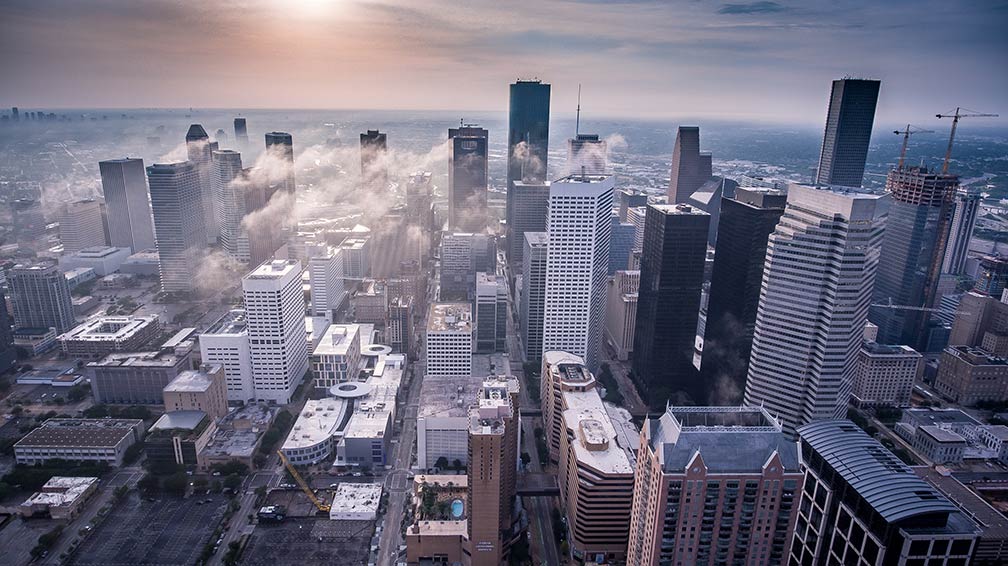 Central Business District, Downtown Houston, Texas