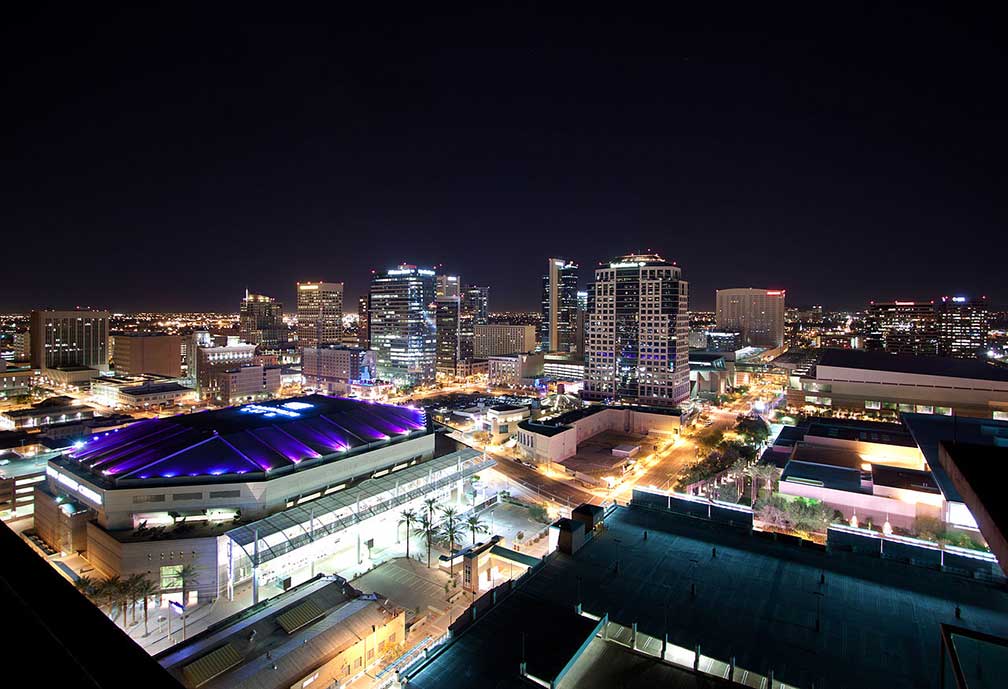 Talking Stick Resort Arena in Downtown Phoenix, Arizona