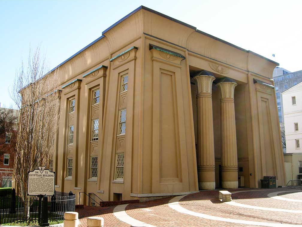 Egyptian Building, Richmond, Virginia, USA