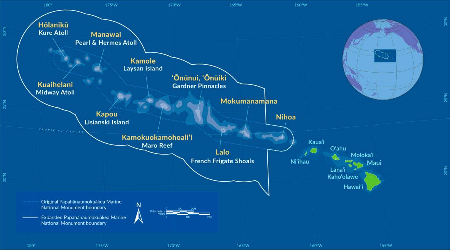Map of the State of Hawaii, USA - Nations Online Project