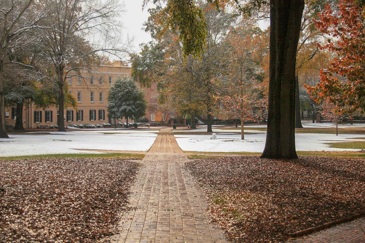 Horseshoe, University of South Carolina in Columbia, South Carolina, USA