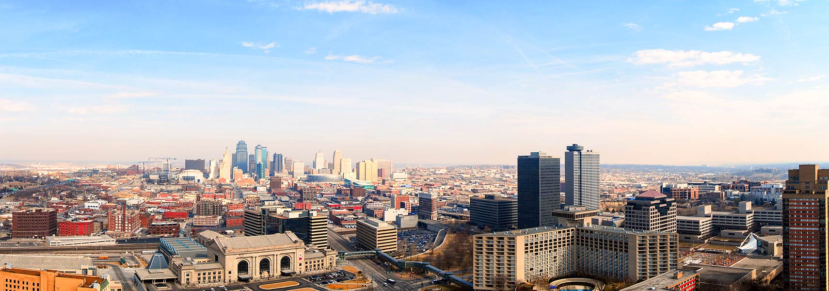 View of Kansas City from Liberty Memorial