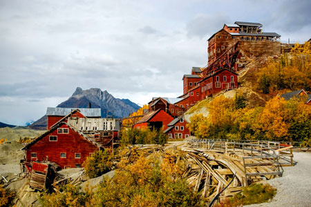 Kennecott copper mines in McCarthy