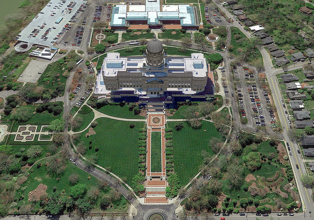 Kentucky State Capitol in Frankfort, Kentucky