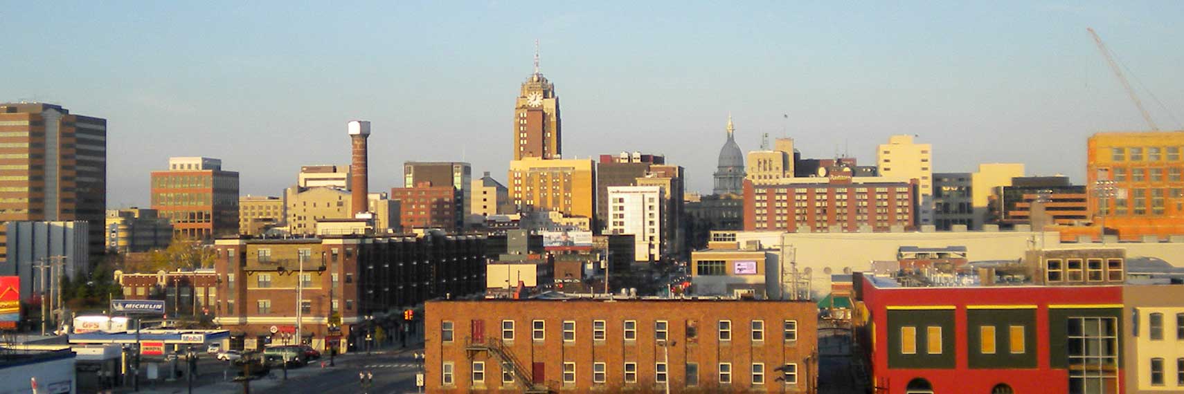 Skyline of Lansing Michigan