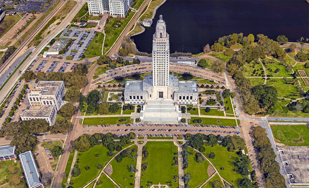 Louisiana State Capitol in Baton Rouge