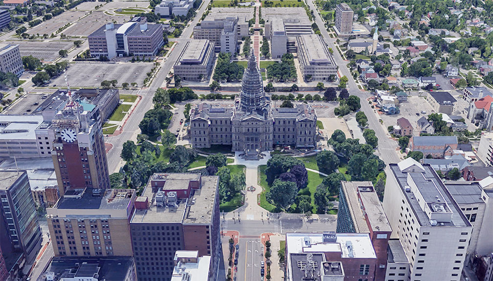 US Michigan State Capitol in Lansing