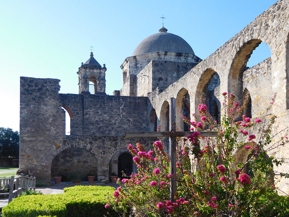 Mission San Jose a former frontier mission in San Antonio, Texas