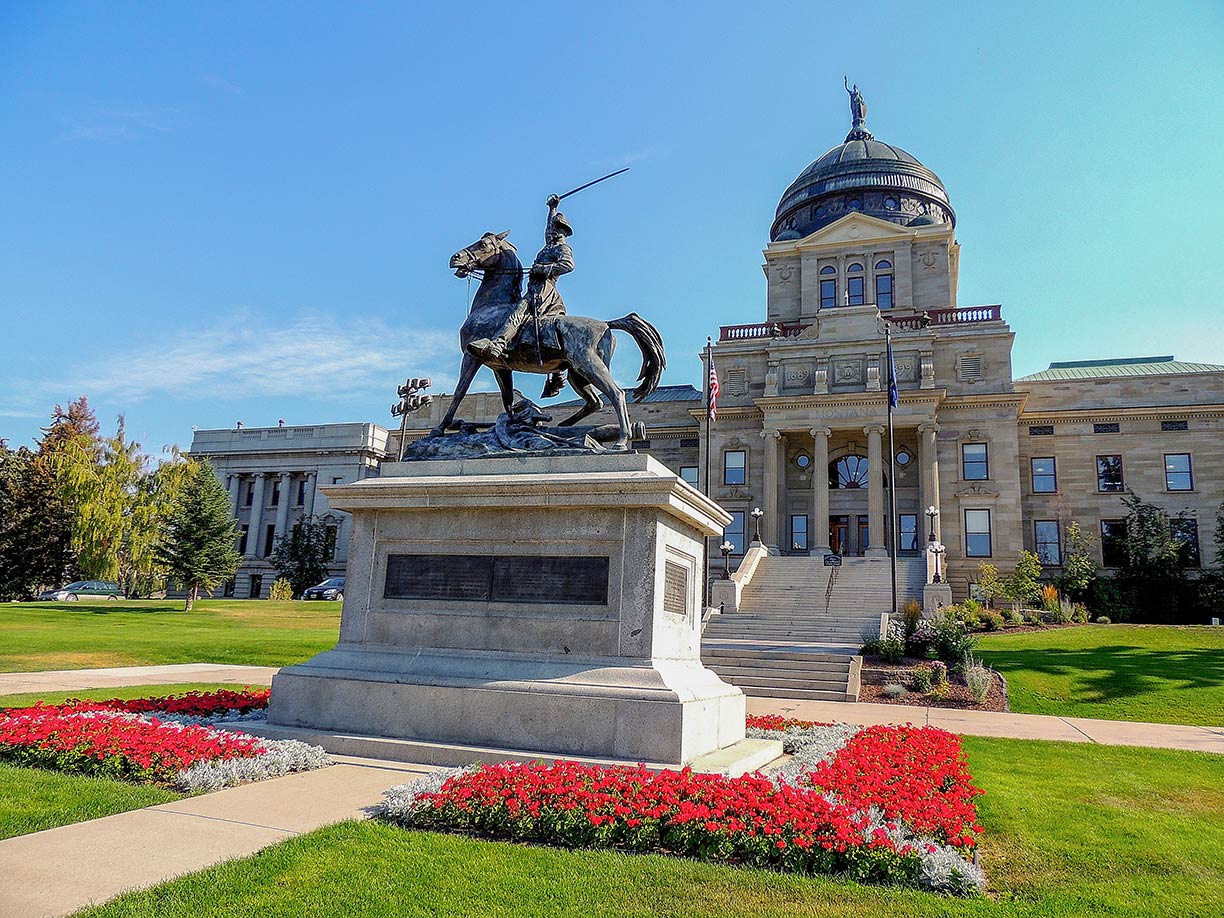 State Capitol in Helena, Montana, USA