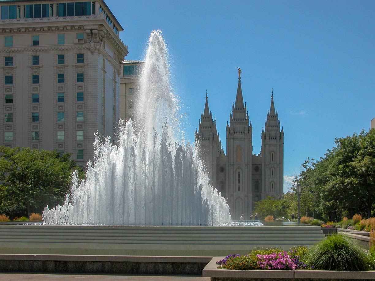 Salt Lake City's Temple Square