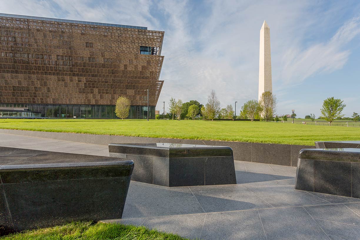 The National Museum of African American History and Culture (NMAAHC) in Washington DC