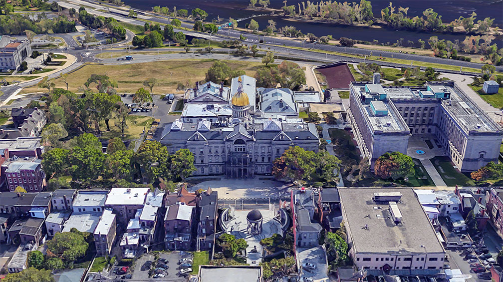 New Jersey State House in the city of Trenton