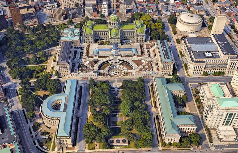 Pennsylvania State Capitol Complex in Harrisburg, Pennsylvania