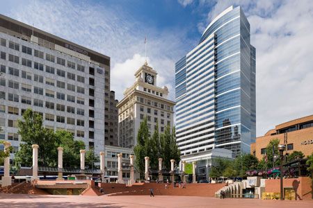 Portland Pioneer Courthouse Square