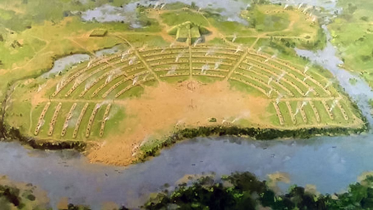 Reconstruction of the Monumental Earthworks of Poverty Point, Louisiana