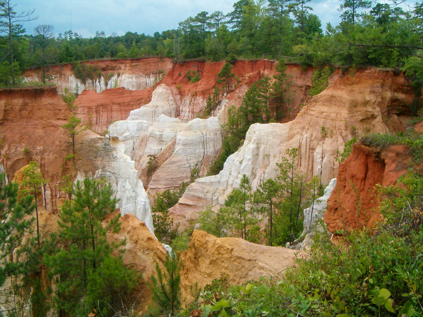Providence Canyon State Park, also called Georgia's "Little Grand Canyon Georgia's "Little Grand Canyon"