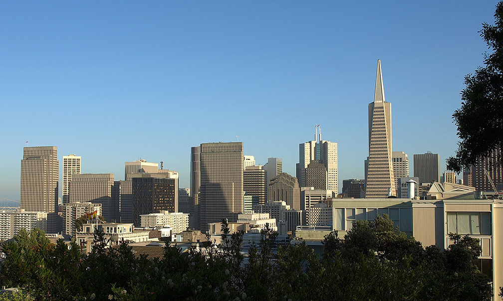 Skyline of San Francisco, California, USA