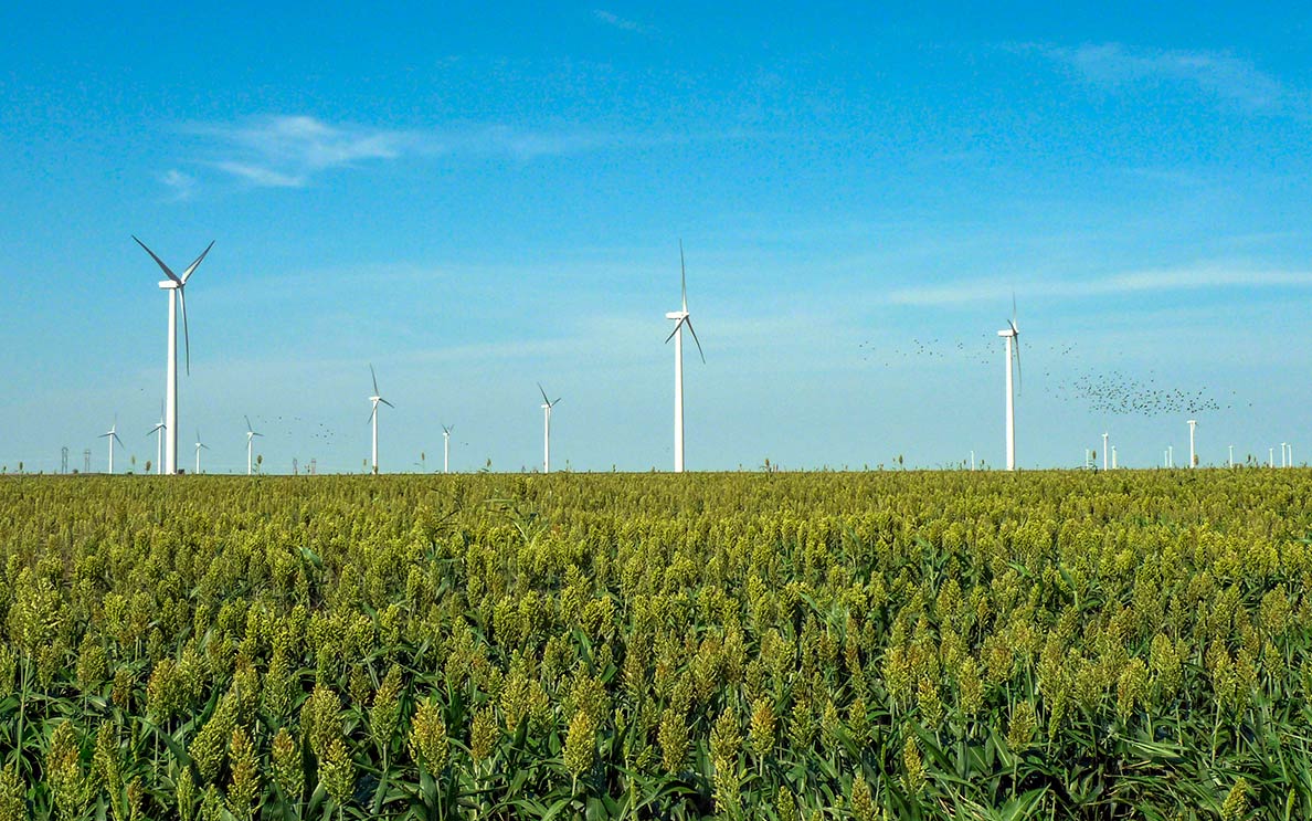 Smoky Hills Wind Farm in Kansas