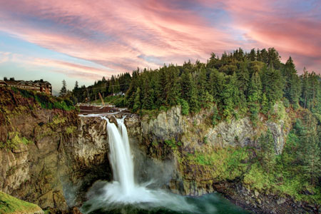 Snoqualmie Falls, Snoqualmie River