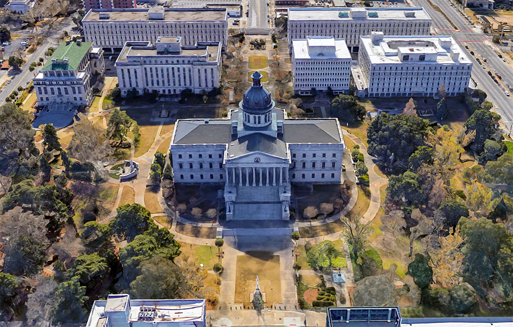 South Carolina State House in Columbia, SC