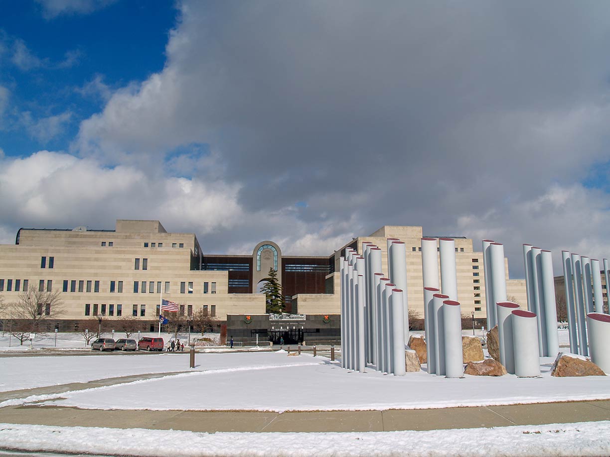 Google Map of Lansing, Michigan, USA Nations Online Project