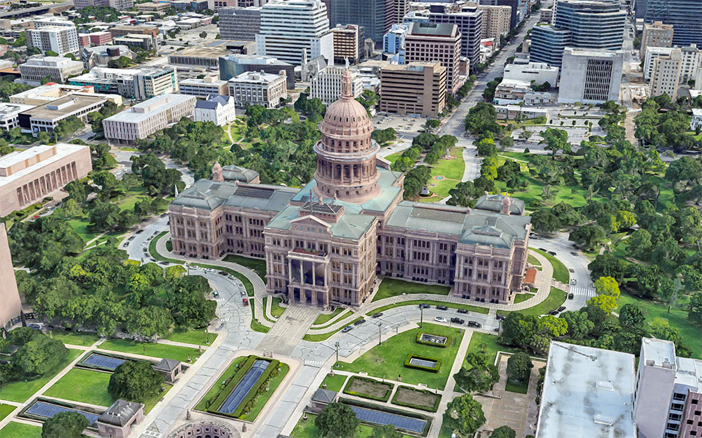 Texas State Capitol in Austin, Texas