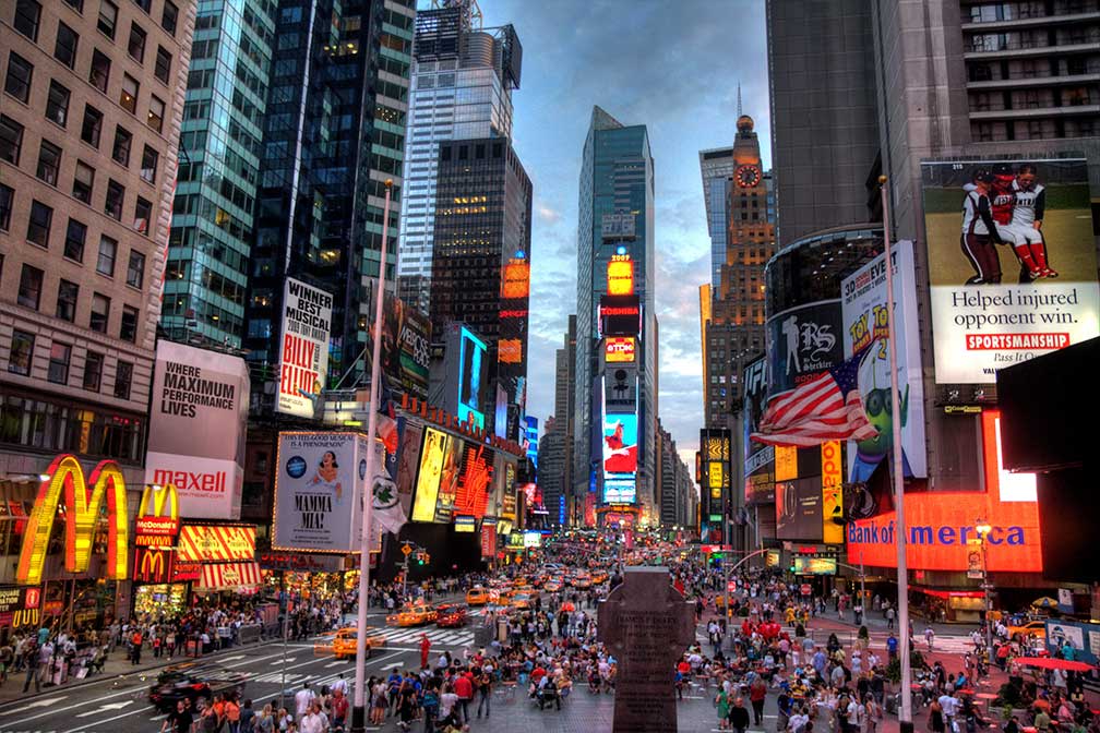 Times Square, New York, State of New York, USA