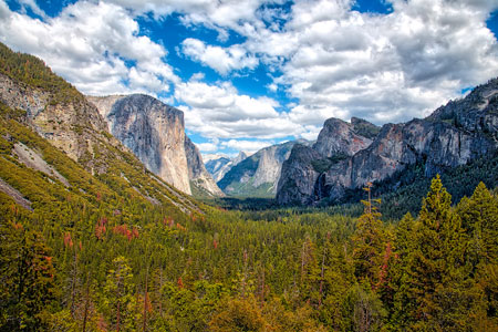 Tunnel View Yosemite National Park