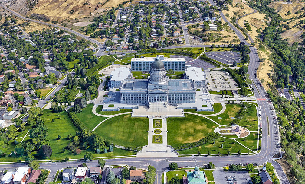 Utah State Capitol in Salt Lake City