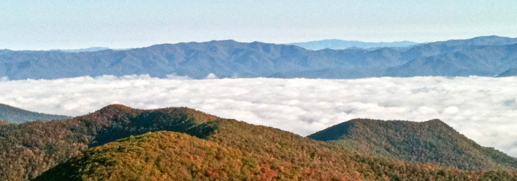 Chattahoochee National Forest, view from Brasstown Bald Mountain