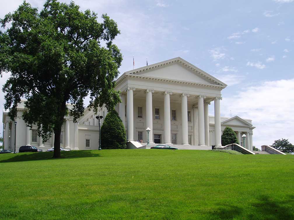 Virginia State Capitol Building, Richmond, Virginia, USA