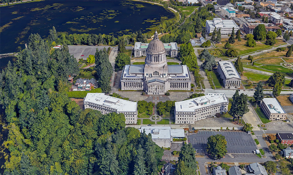 Washington State Capitol building in Olympia