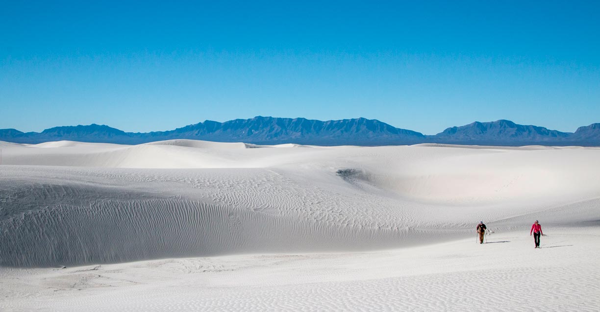 Dunes at White Sands National Monument, New Mexico