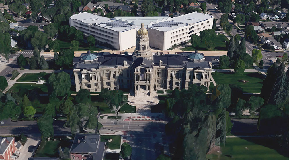 Wyoming State Capitol in Cheyenne