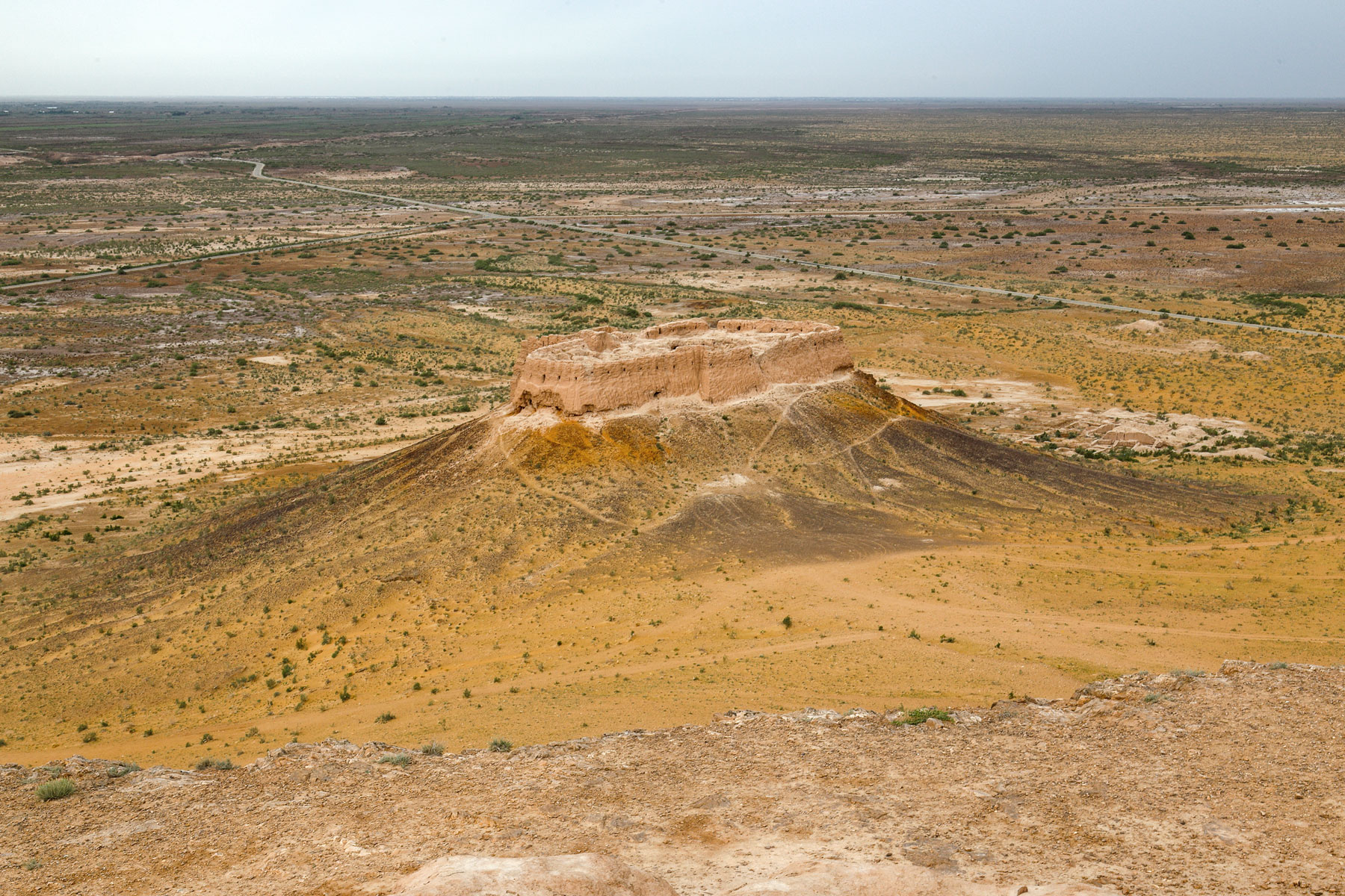Ayaz-Kala in the Kyzylkum Desert, Uzbekistan