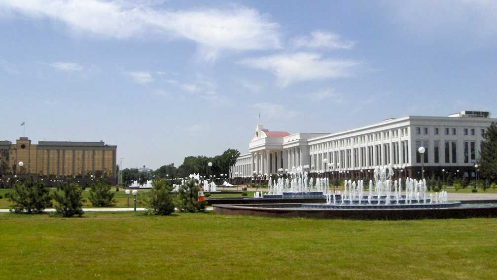 Uzbek Government building in Tashkent