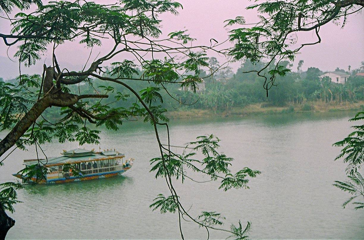 The Perfume River at Hue, Vietnam