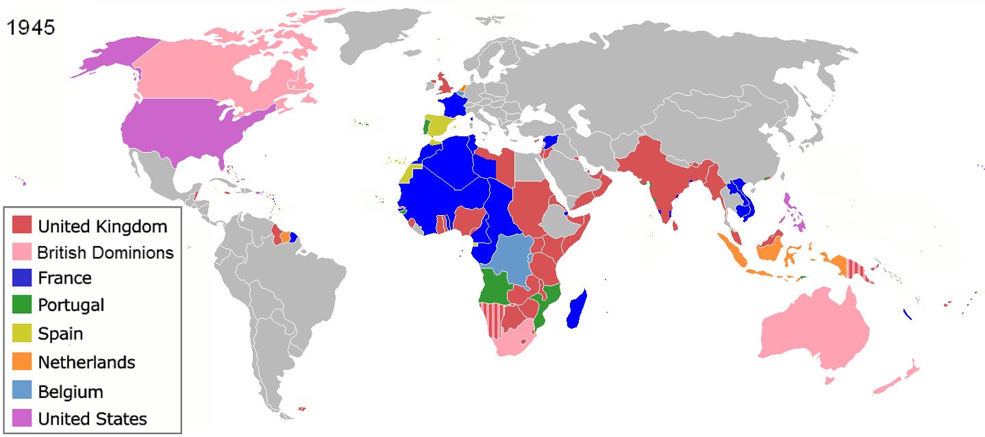 British Colonies in the New World mapping project