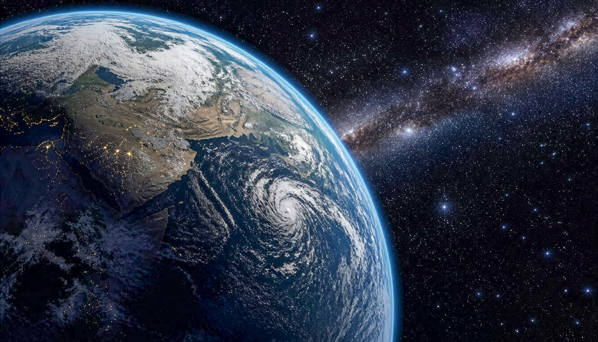 Planet Earth, only known planet that hosts life.