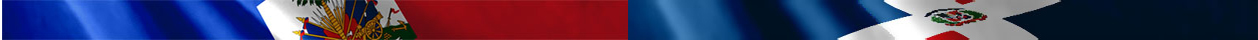 Flags of Haiti and the Dominican Republic