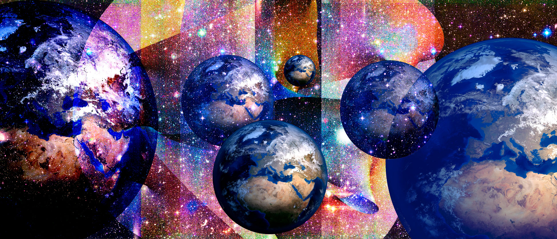 a Wormhole in Spacescape. Multidimensional Spacescape