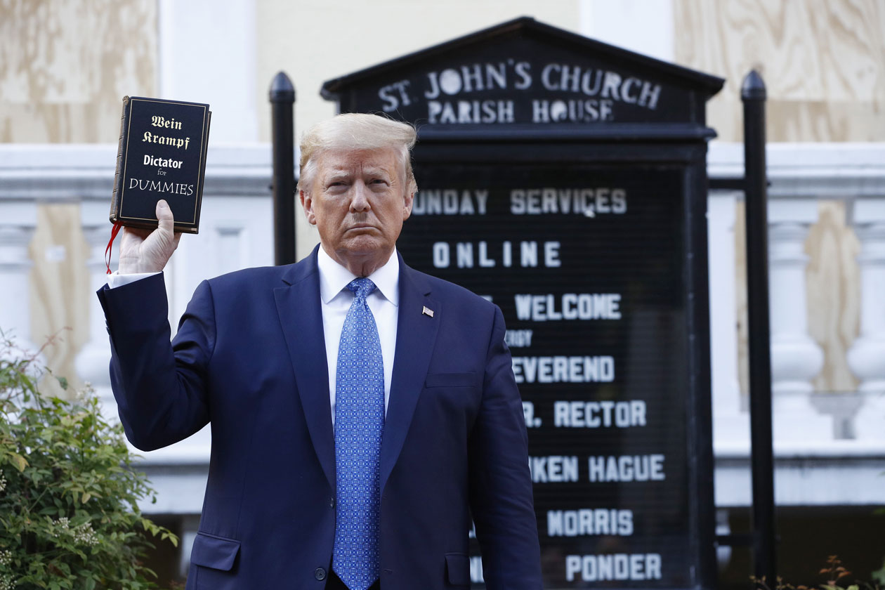 Trump with Bible