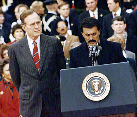 Yemeni President Ali Abdullah Saleh